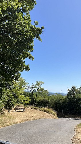 Vue sur Sennecé -lès-Mâcon