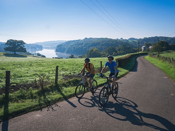 VTT au Lac de Suisse Normande