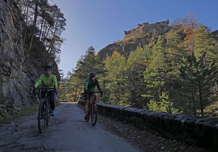 Arvieux en gravel - Lac de Roue, lac d'émeraude