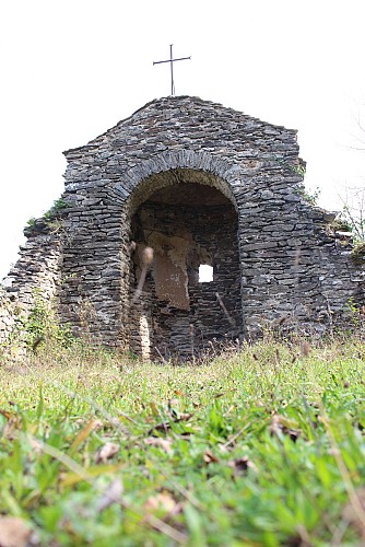 Vestiges du château de Mirandol-Bourgnounac
