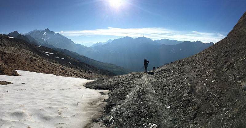 TMB 3 - COL DE LA CROIX DU BONHOMME - REFUGE ELISABETTA SOLDINI