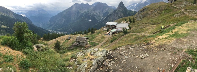 TMB 4  - REFUGE ELISABETTA SOLDINI - REFUGE BERTONE