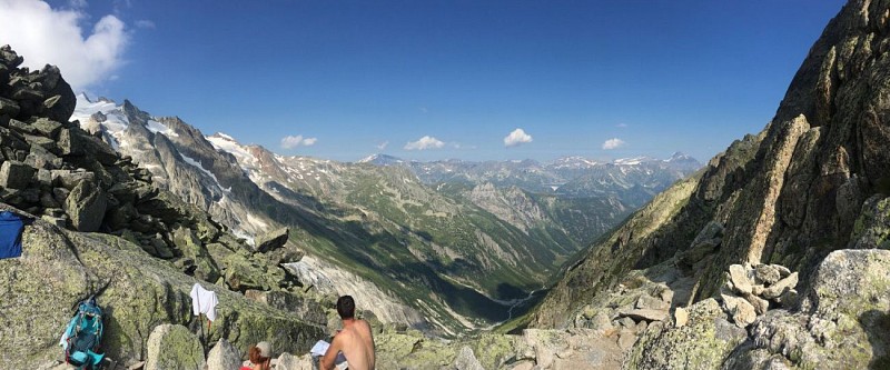 TMB 7 - L'ARPETTE - EGLISE DE TRIENT via LA FENETRE D'ARPETTE