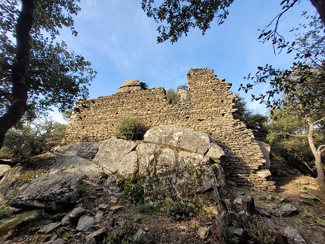 ruines olargues le vieux_L lemoine