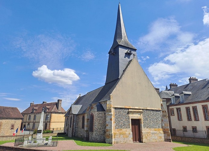 Eglise de St Nicolas de Sommaire en pays de l'Aigle