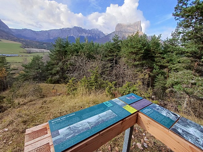 Sous le regard du géant Mont-Aiguille_Chichilianne