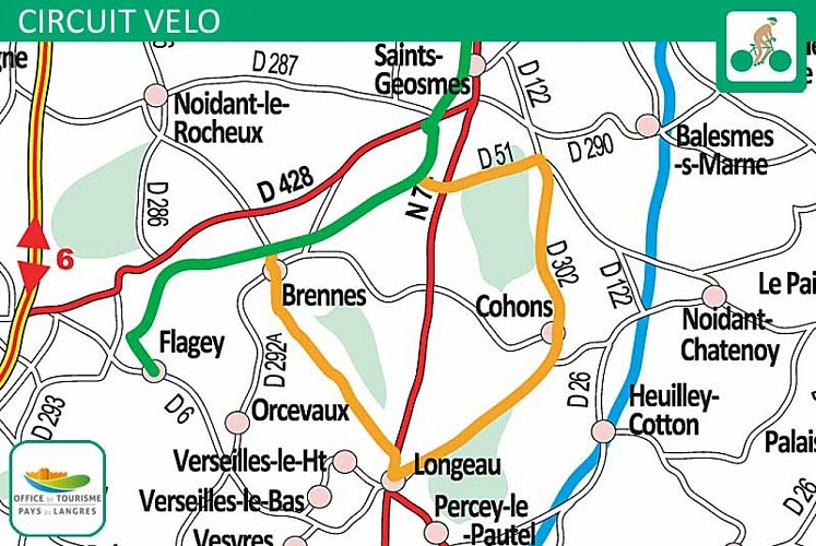 Autour de la Voie Verte de Langres - boucle 3