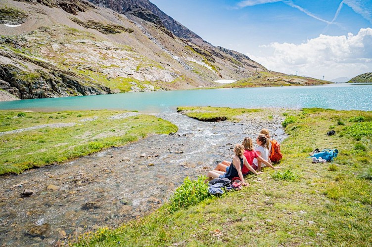Alpe d'Huez Tour du lac blanc