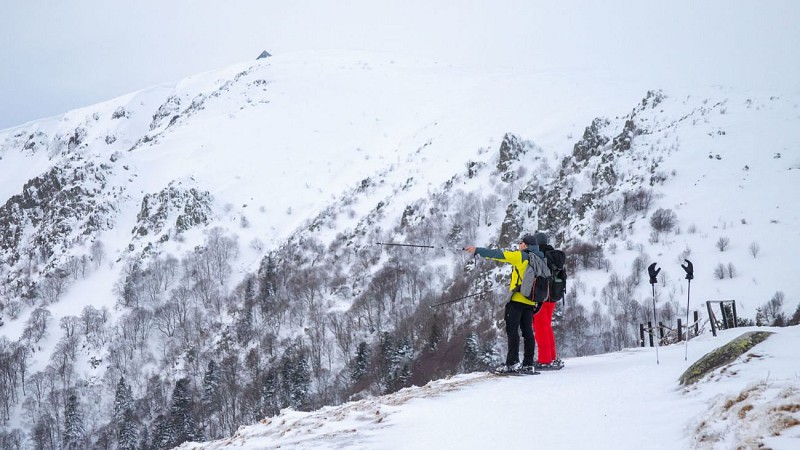 Balade en raquettes au Gaschney : Circuit 2 Autour du Sattel