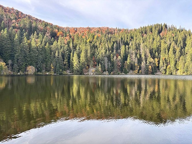 Rundwanderung - die 4-Seen-Tour von Orbey aus