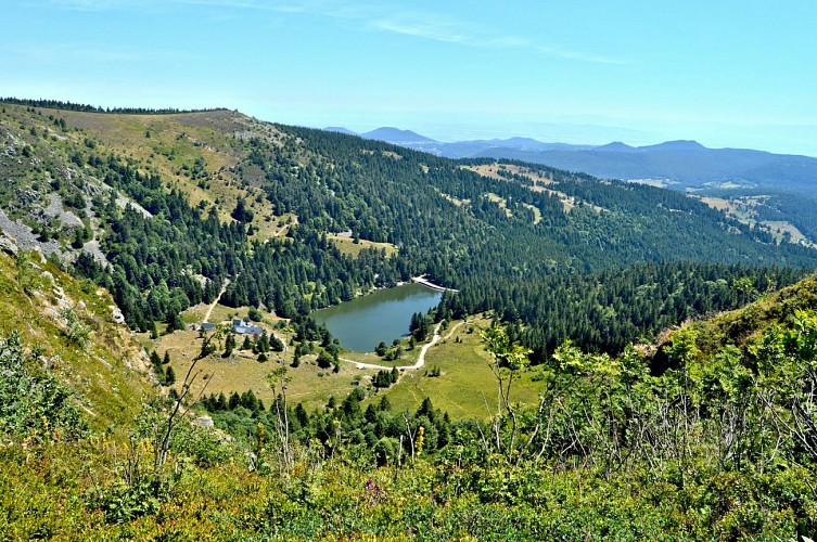 Rundwanderung - die 4-Seen-Tour von Orbey aus