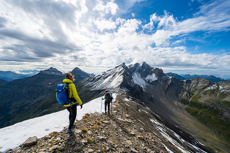 Hiking itinerary: rando'bus Samoëns - Cirque du Fer à Cheval via Refuge de Bostan