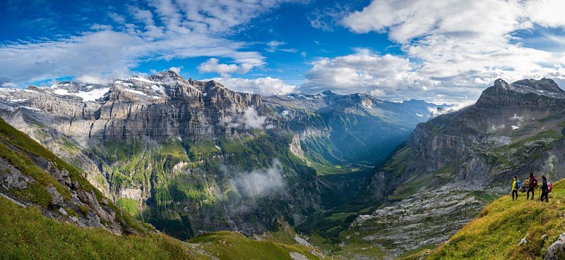 Itinéraire pédestre : rando'bus Samoëns - Cirque du Fer à Cheval par le Refuge de Bostan