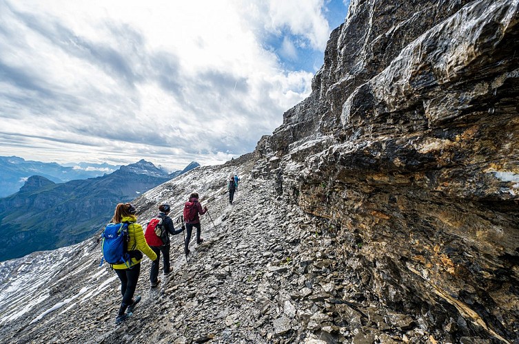Wandelroute: rando'bus Samoëns - Cirque du Fer à Cheval via de Refuge de Bostan