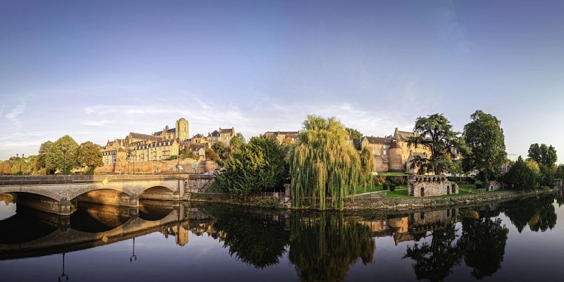 Le Mans depuis la Sarthe