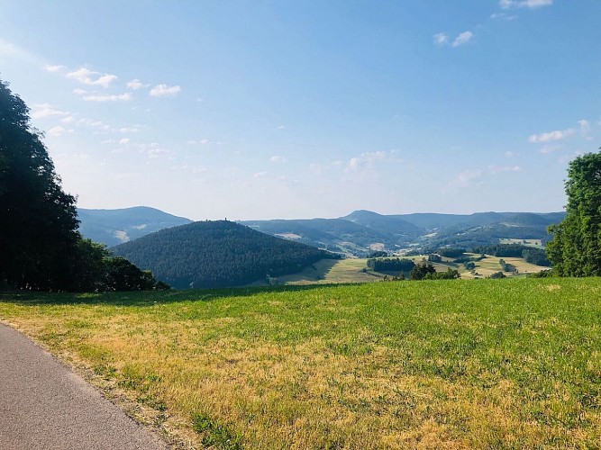 Circuit rando - sur les hauteurs entre Orbey et Lapoutroie
