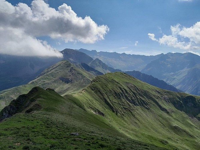 Vers le sommet de Céciré