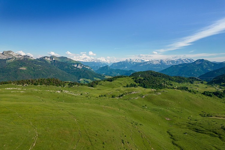 Hiking track - The summit of Miribel from Plaine-Joux_Bogève