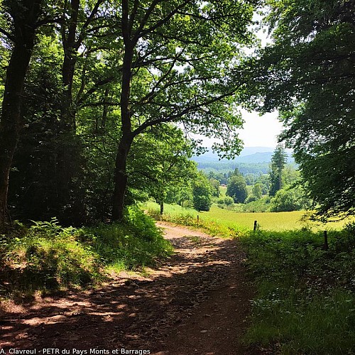 Chemin du col du Calomet
