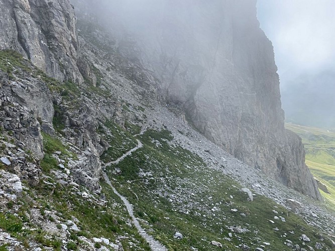 Rocher du vent et col de la Sauce