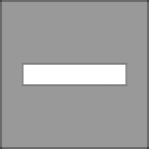 Balisage pedestre blanc