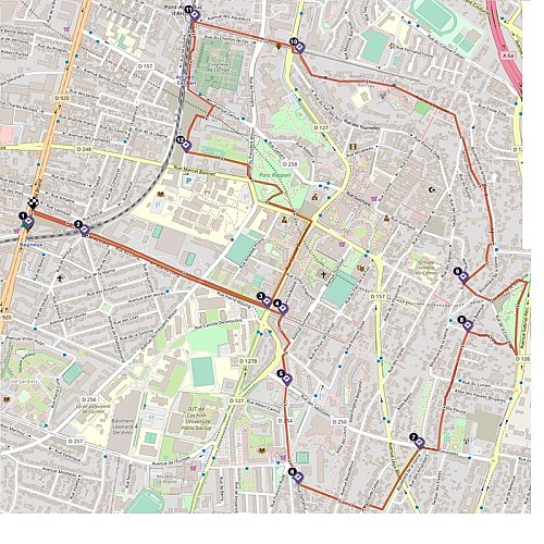 Parcours du PR19