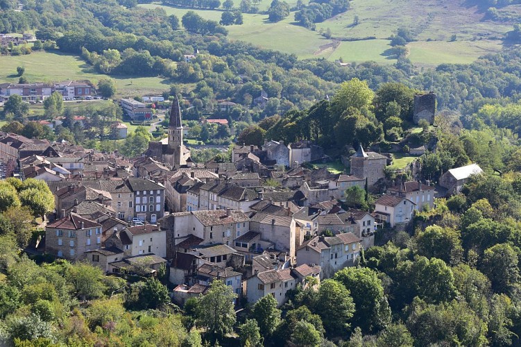 Vue de Caylus