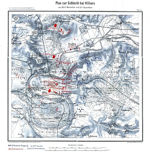 Situation des troupes du 30 novembre au 2 décembre 1870