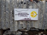 Les empreintes de dinosaures de Villette