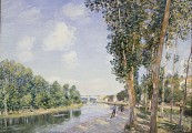 Sur les pas d'Alfred Sisley au bord du Loing