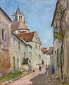 Sur les pas d'Alfred Sisley au bord du Loing
