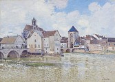 Sur les pas d'Alfred Sisley au bord du Loing