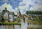 Sur les pas d'Alfred Sisley au bord du Loing