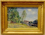 Sur les pas d'Alfred Sisley au bord du Loing