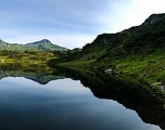 Lac et montagne de Pormenaz
