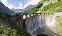 Lac et barrage du Jotty