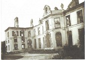 Le Château de Bry bombardé
