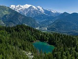 Balade du Plateau d'Assy au Lac Vert par la passerelle du Nant Bordon
