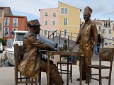 Statues de Bronze Fernandel et Bourvil