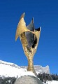 Sculpture - La Porte Bleue