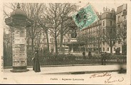 Colonne Morris dans Paris