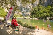 Plage du Pont d'Arc