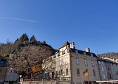 Demeures bourgeoises et l'église de Meyrueis