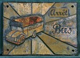 Arrêt de bus par Jean-Pierre Boyer