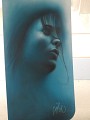 Fresque : Portrait de femme