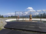 L'estacade du Mont-Blanc