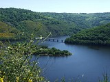 Gorges de la Truyère, lacs de Garabit-Grandval et Lanau
