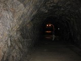 Poste de commandement inachevé de la batterie de la Lame