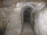 Poste de commandement inachevé de la batterie de la Lame