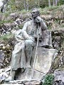 Statue de Russell à Gavarnie